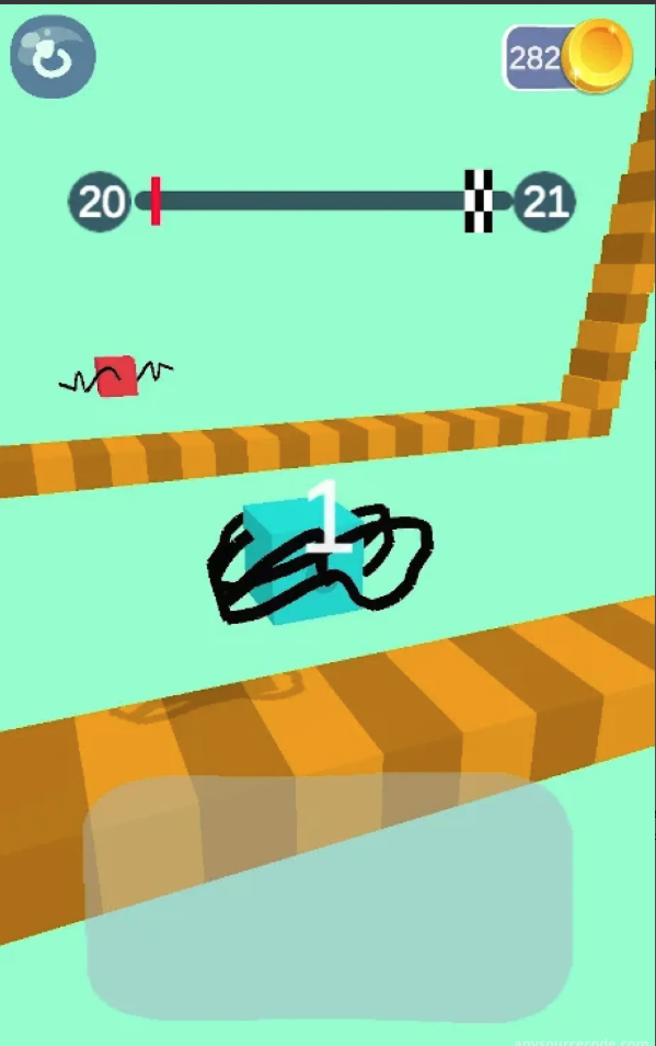 Run &amp; Draw - Obstacle Race Game screenshot 2