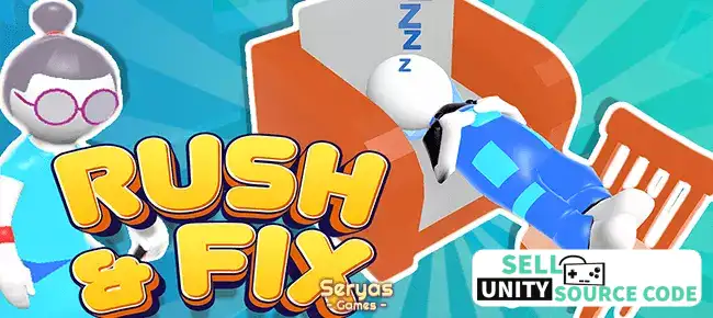 Rush & Fix – Idle Sneaky fixer Unity 2024 Gaming SellUnitySourceCode screenshot 5