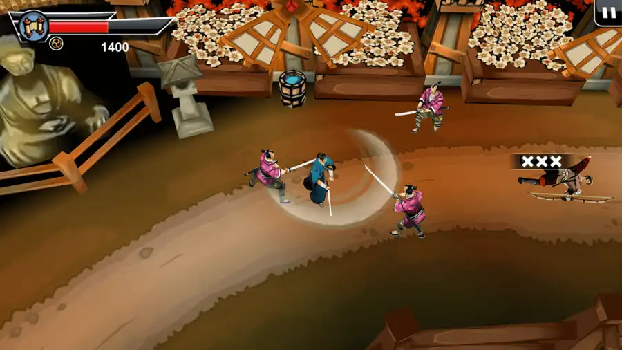 Samurai Warrior: Action Fight SellUnitySourceCode screenshot 4