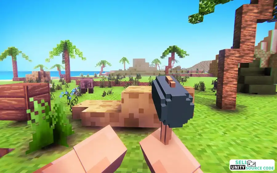 Sandbox Exploration 3D SellUnitySourceCode screenshot 5