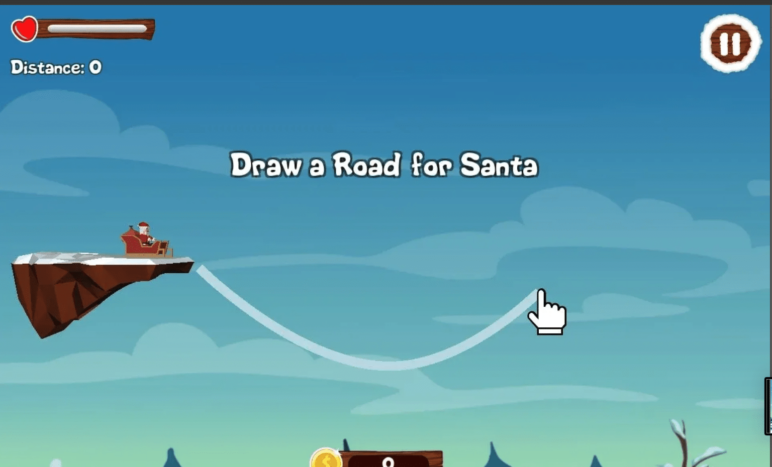 Santa Draw Ride – Festive Drawing Arcade Game screenshot 4