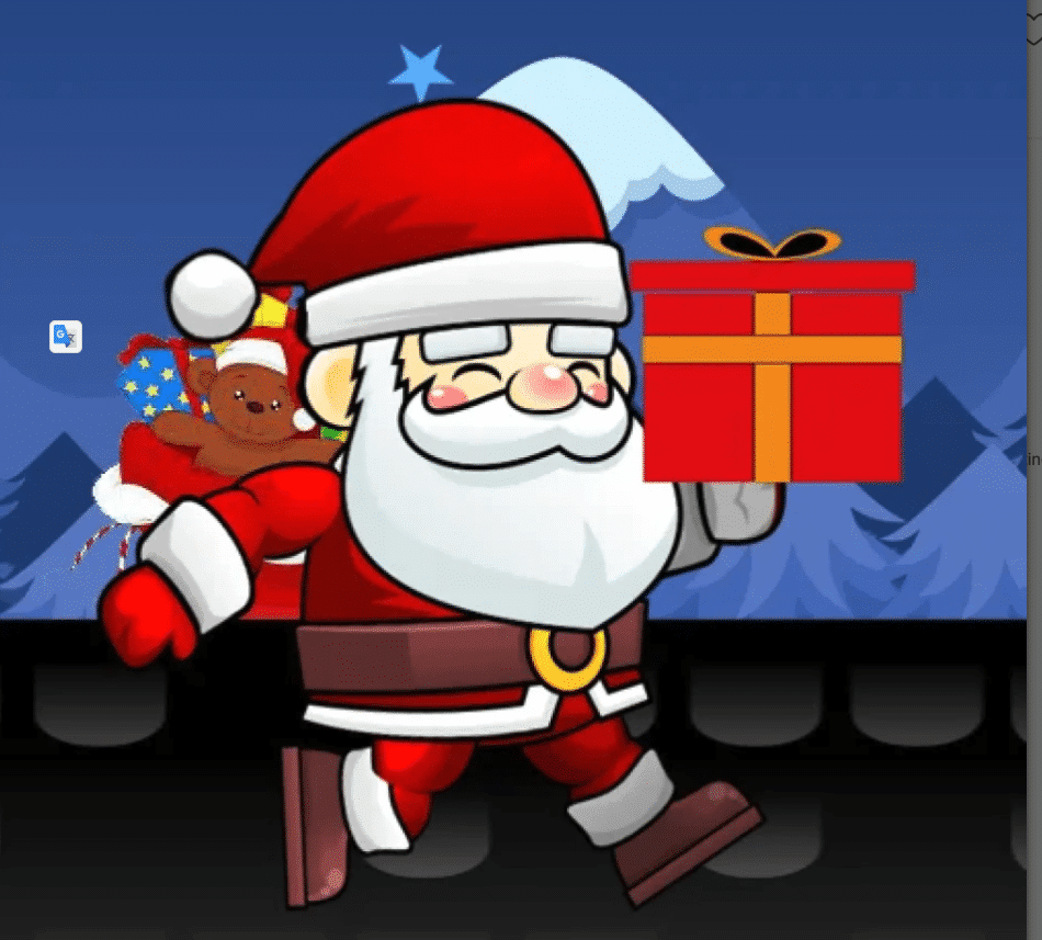 Santa Run 2D – Christmas Endless Runner Game screenshot 2