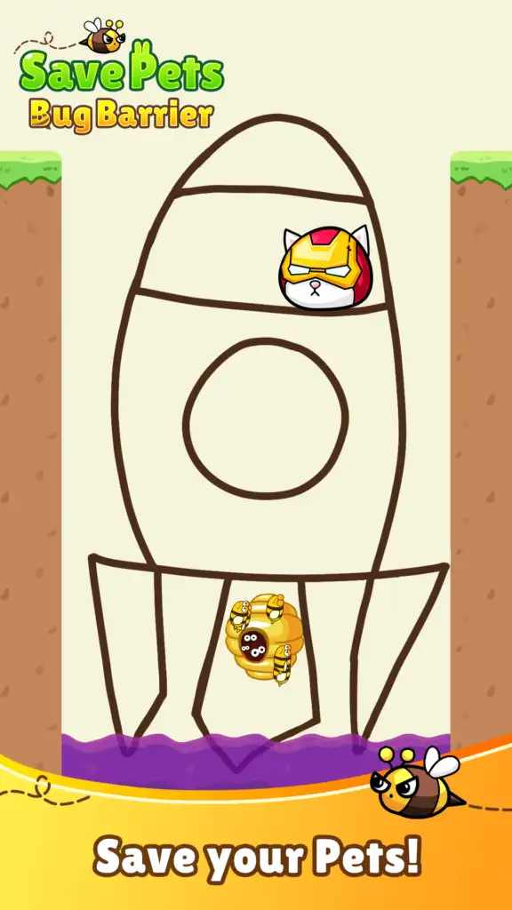 Save Dog – Bee Slash SellUnitySourceCode screenshot 4