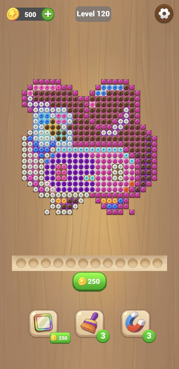 Screw Sort Puzzle - 200 Levels And Editor Unity screenshot 2