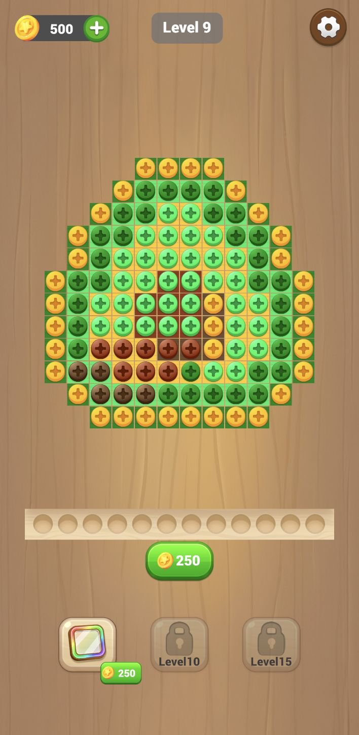 Screw Sort Puzzle - 200 Levels And Editor Unity screenshot 4