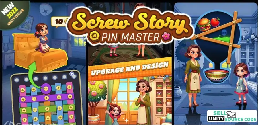Screw Story: Pin Master | SellUnitySourceCode screenshot 2