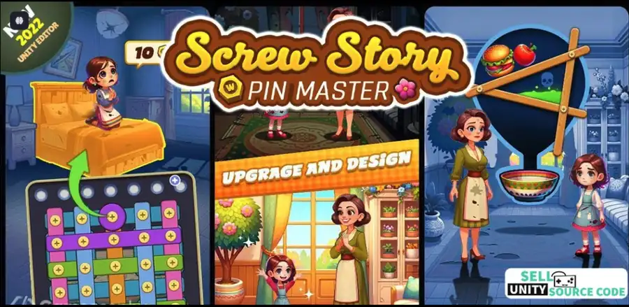 Screw Story: Pin Master | SellUnitySourceCode screenshot 5