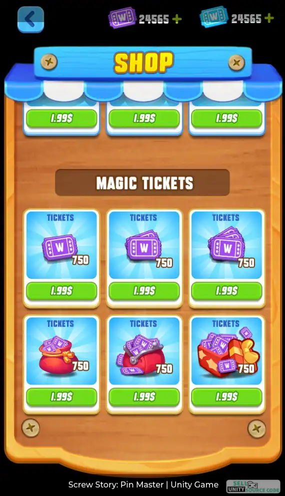 Screw Wrench Jam – Puzzle game SellUnitySourceCode screenshot 4