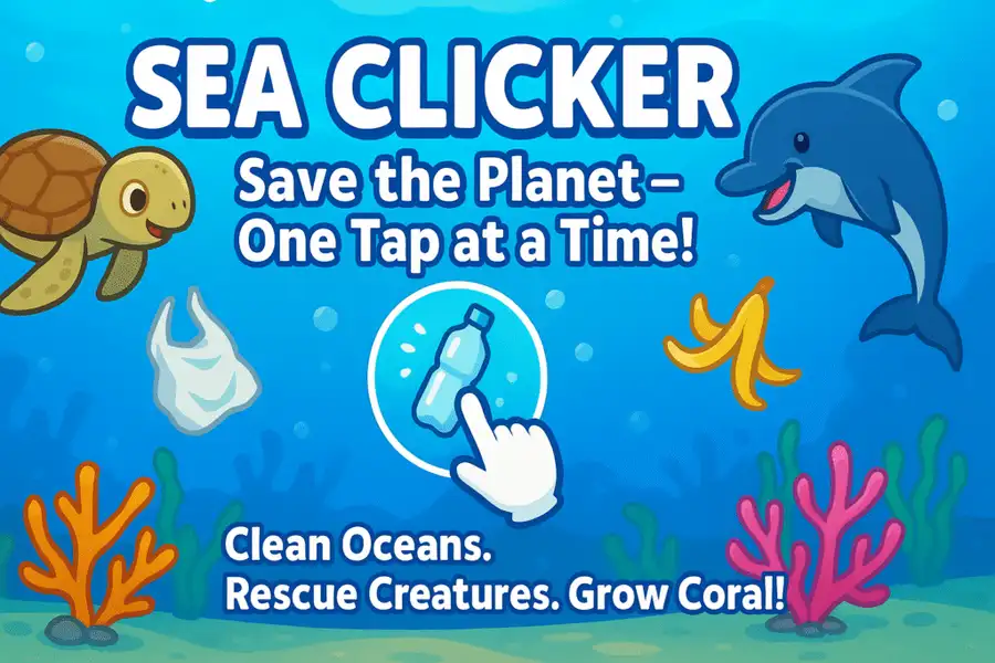 Sea Clicker ® – Save the Planet SellUnitySourceCode  screenshot 2