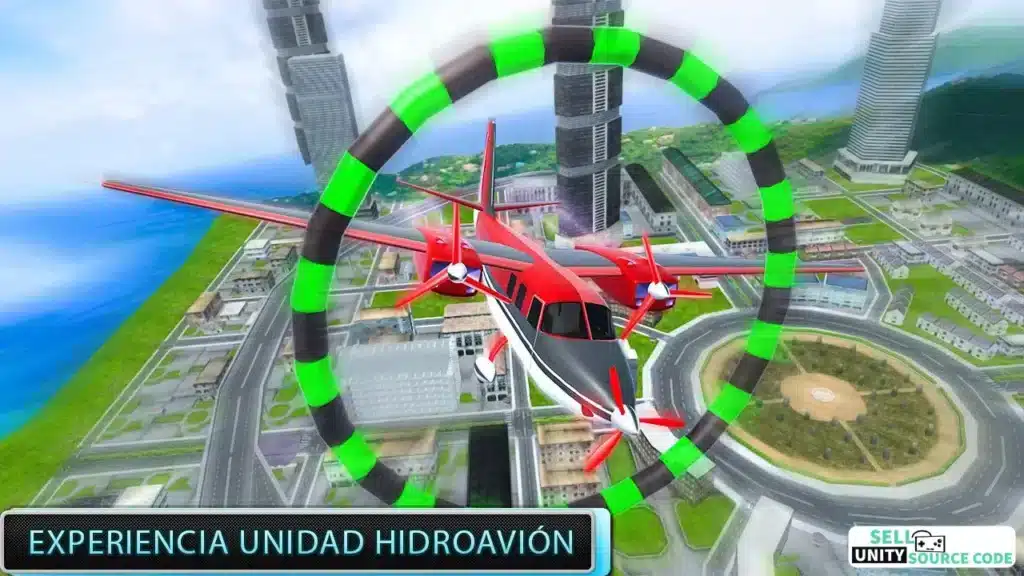 Sea Plane Flying Simulator SellUnitySourceCode screenshot 3