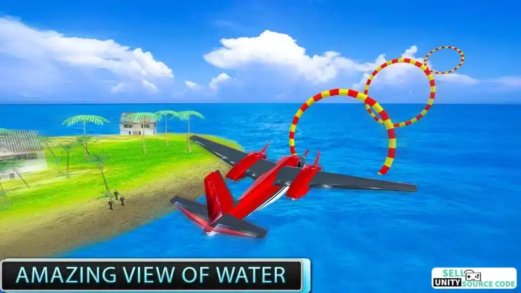 Sea Plane Flying Simulator SellUnitySourceCode screenshot 5