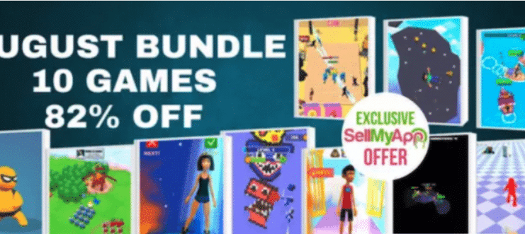 SellMyApp August Bundle Offer: 10 Amazing Games SellUnitySourceCode source code