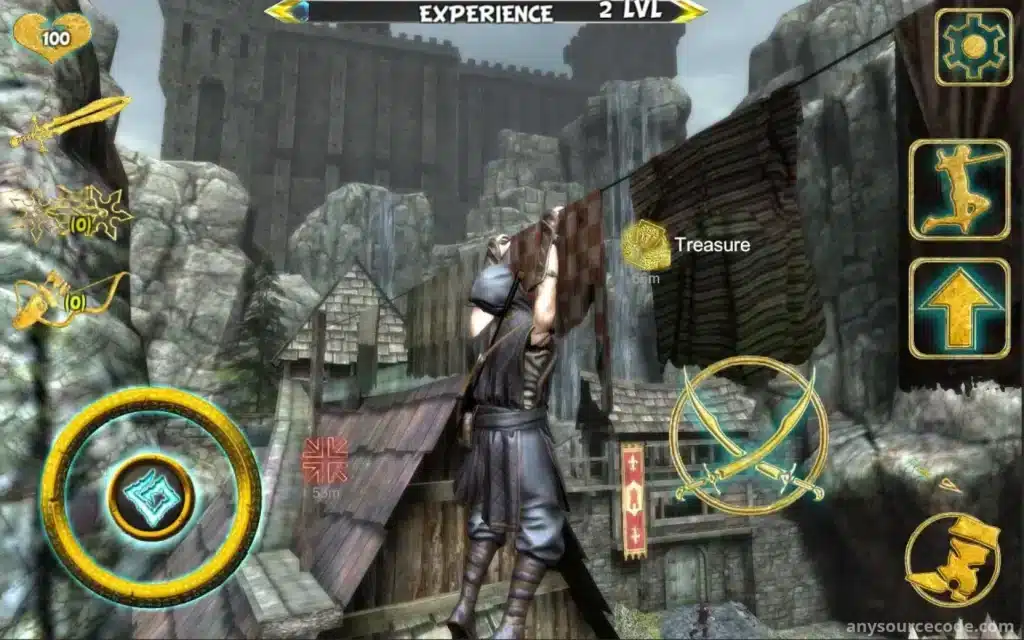Shadowy Samurai Assassin Creed Game SellUnitySourceCode screenshot 4