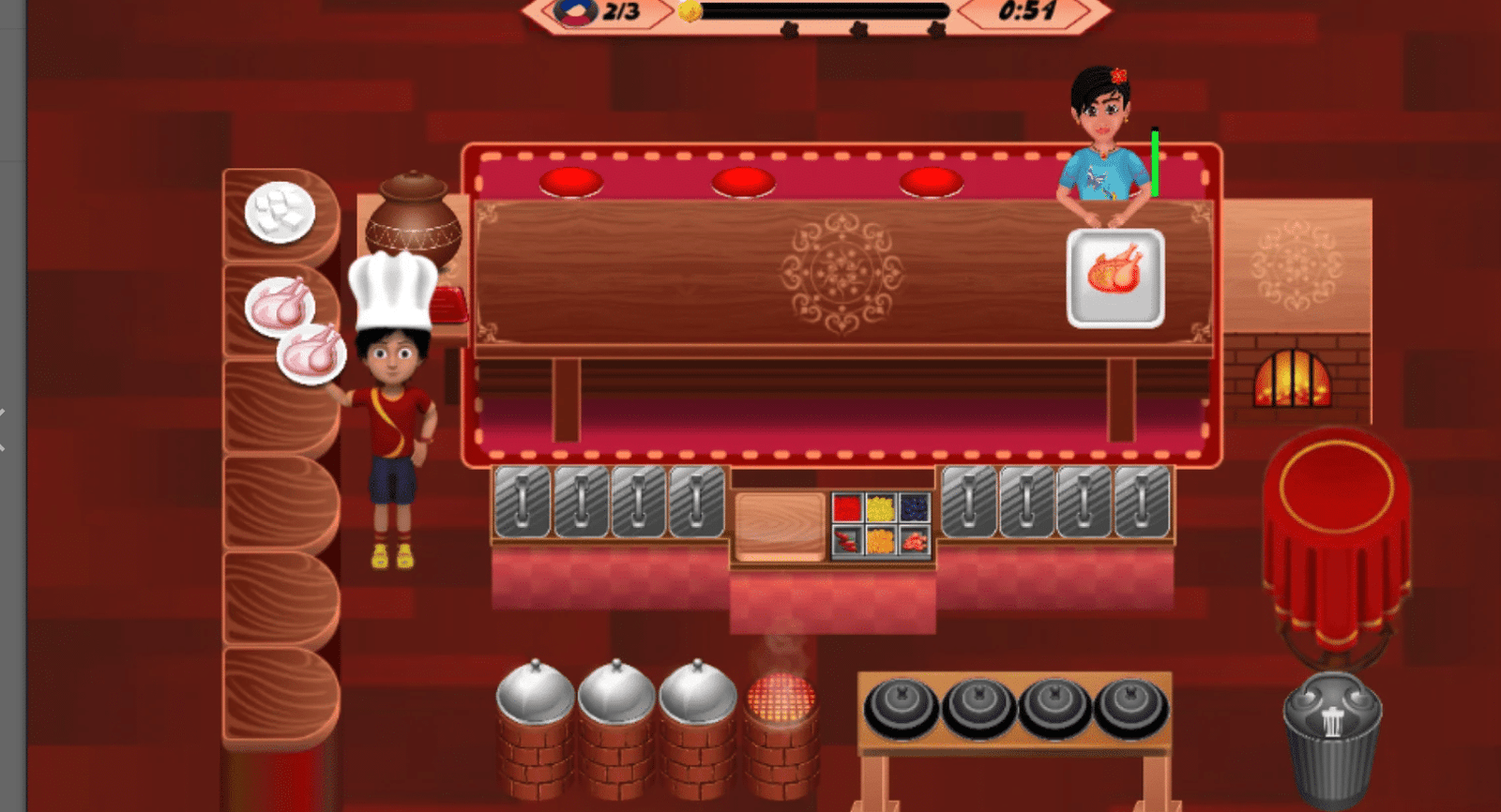 Shiva Kitchen Express – Fast-Paced Restaurant Cooking Simulator screenshot 2