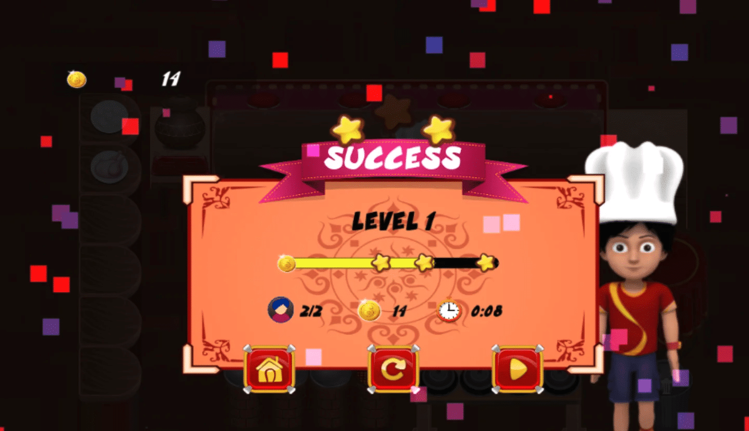 Shiva Kitchen Express – Fast-Paced Restaurant Cooking Simulator screenshot 4