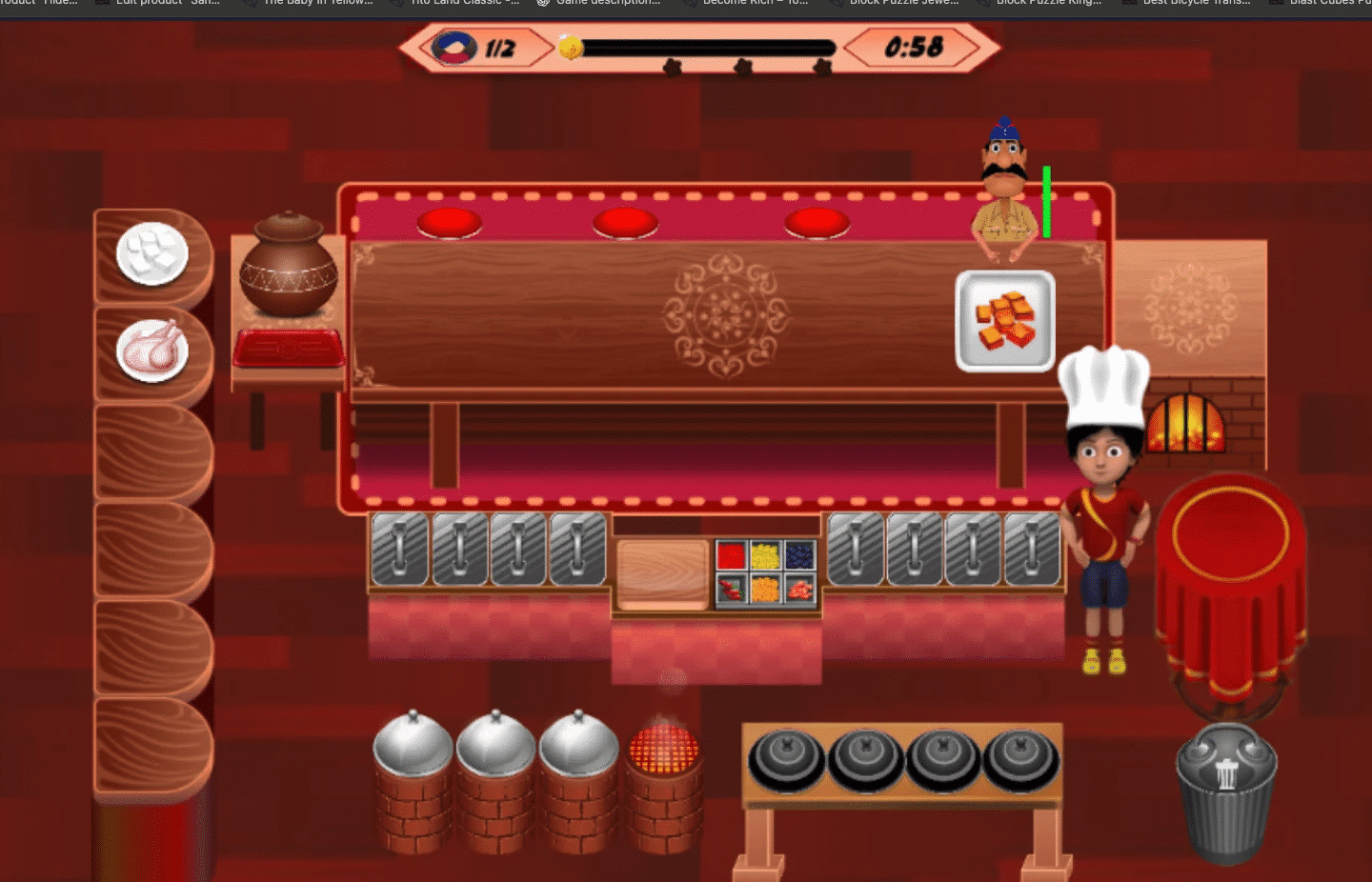 Shiva Kitchen Express – Fast-Paced Restaurant Cooking Simulator screenshot 5