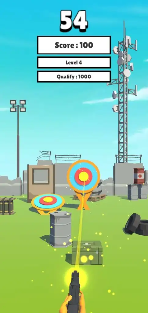 shooting them all laser SellUnitySourceCode screenshot 2