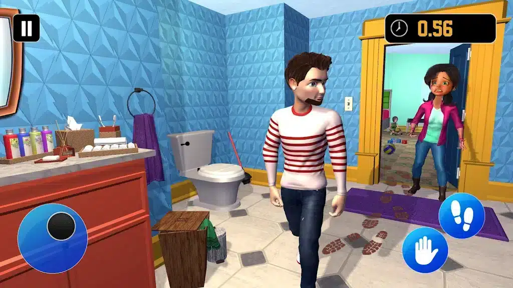 Siblings Baby Care Nanny Mania Game SellUnitySourceCode screenshot 3