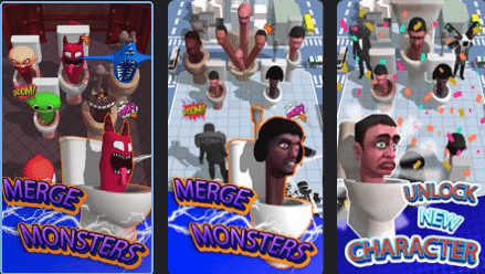 skibdi toilet merge SellUnitySourceCode screenshot 5