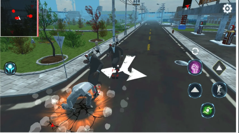 Skibidi Rope Hero screenshot 3