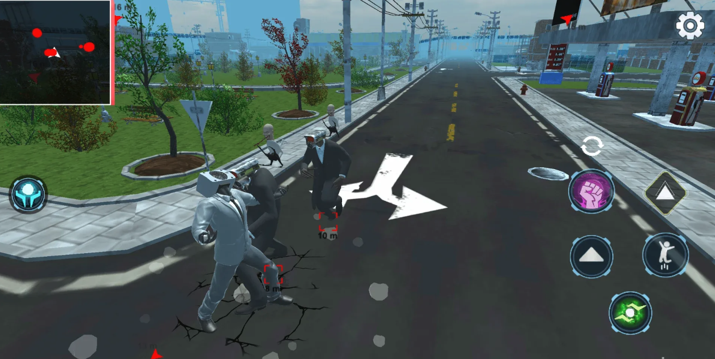 Skibidi Rope Hero screenshot 7