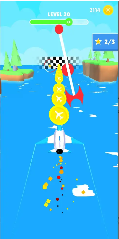 Sky Air Glide Challenge Pro – Airplane Racing Simulator – SellUnitySourceCode.com screenshot 2