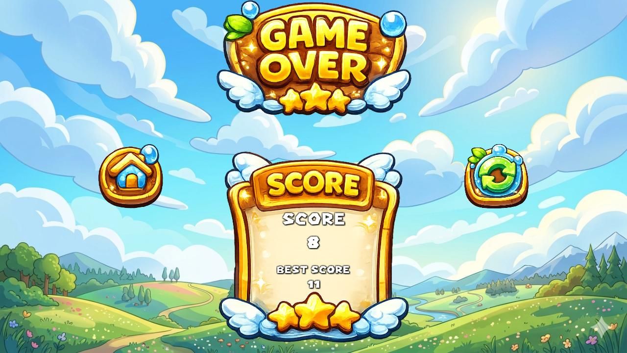 Sky Bubble Escape Unity Casual Gam screenshot 7
