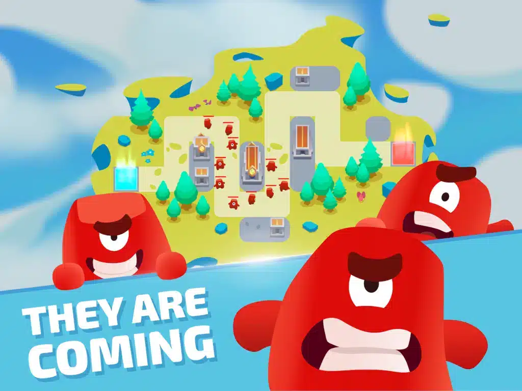 Sky TD: Hardcore Tower Defense SellUnitySourceCode screenshot 3