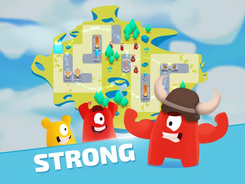 Sky TD: Hardcore Tower Defense SellUnitySourceCode screenshot 4