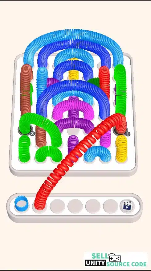 Slinky Jam For Sale Unity Game Development Assets SellUnitySourceCode screenshot 5