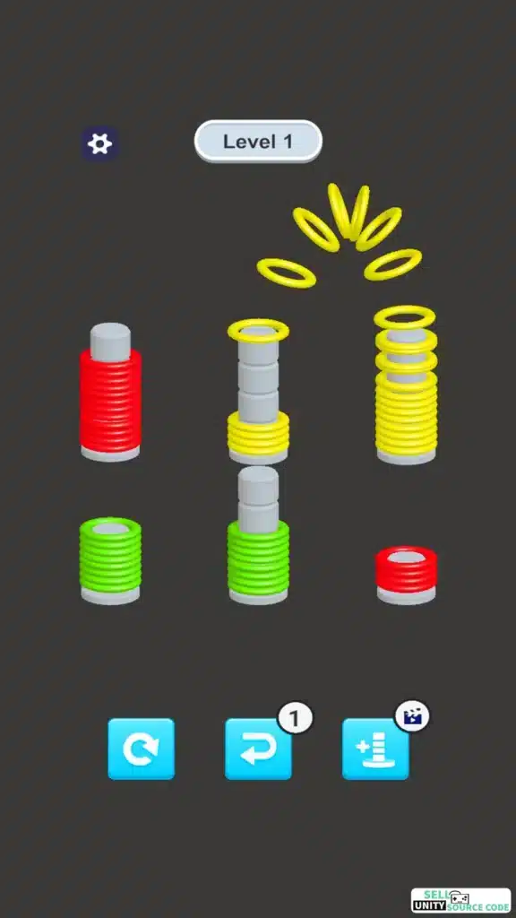 Slinky Sort SellUnitySourceCode  screenshot 5