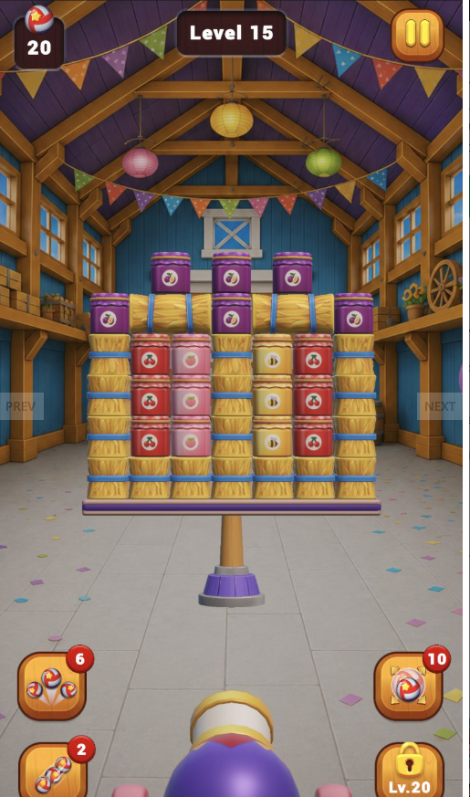 Smash Cannon Unity Project – 100 Levels &amp; Level Editor screenshot 5