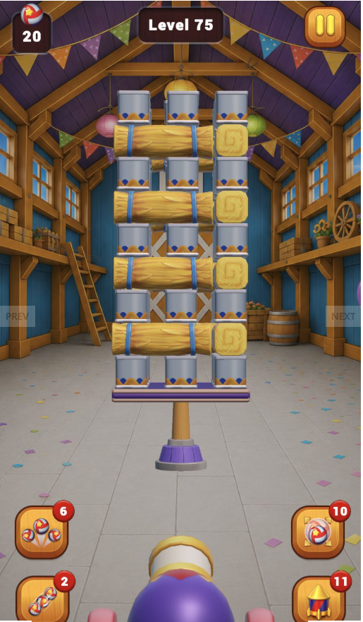 Smash Cannon Unity Project – 100 Levels &amp; Level Editor screenshot 7