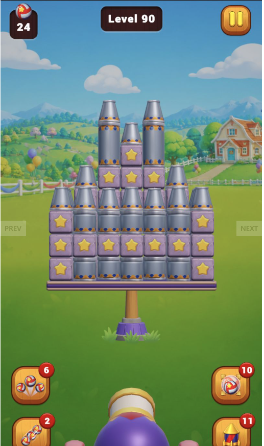 Smash Cannon Unity Project – 100 Levels &amp; Level Editor screenshot 8