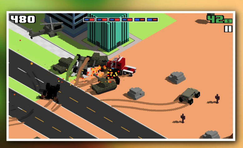 Smashy Road: Wanted screenshot 3