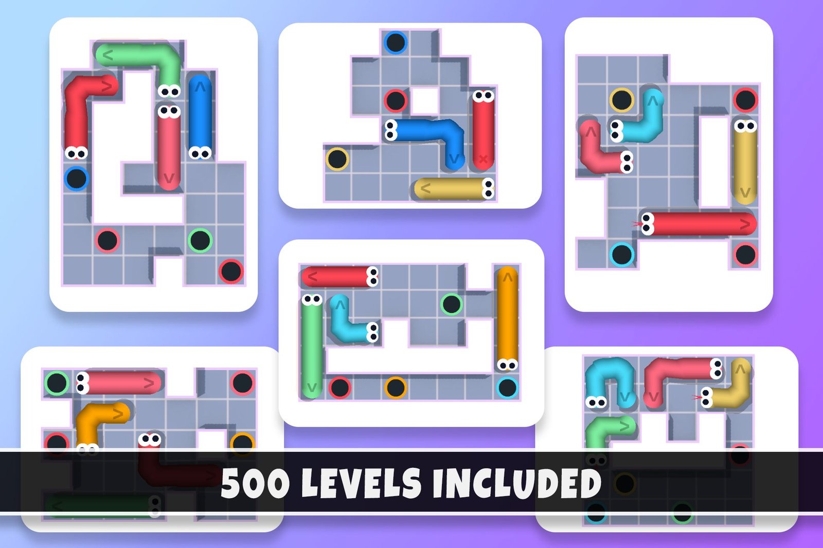 Snake Out | Unity 2D Puzzle Template + Editor screenshot 6