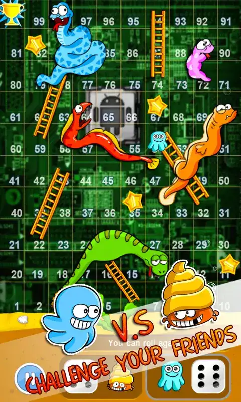 Snakes & Ladders Complete Game Template SellUnitySourceCode screenshot 4