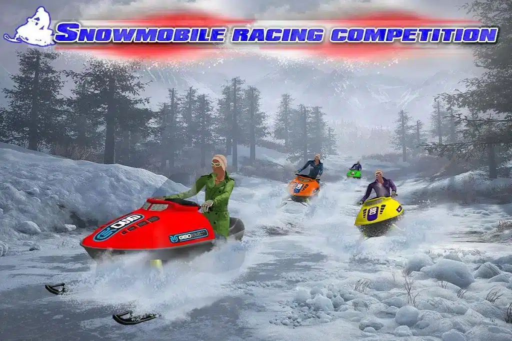 Snow Bike Uphill Driving: Snow Bike Games SellUnitySourceCode screenshot 2