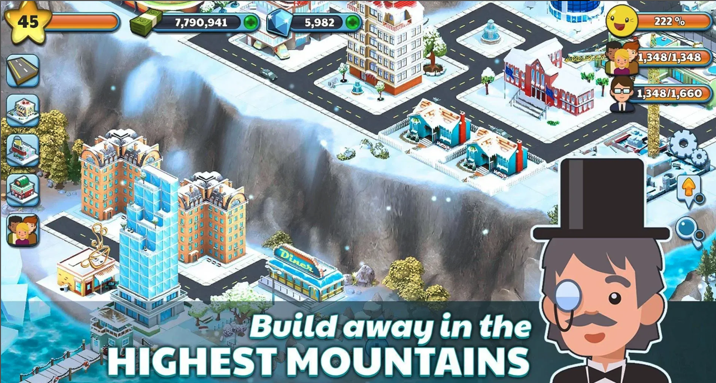 Snow Town - Ice Village City screenshot 3