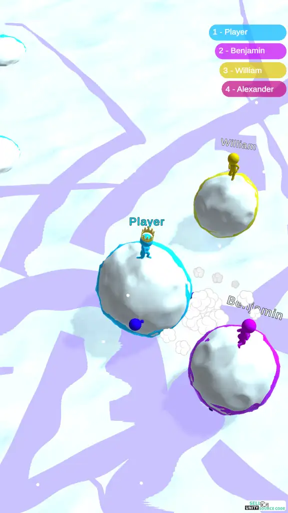 Snowball Man SellUnitySourceCode screenshot 3