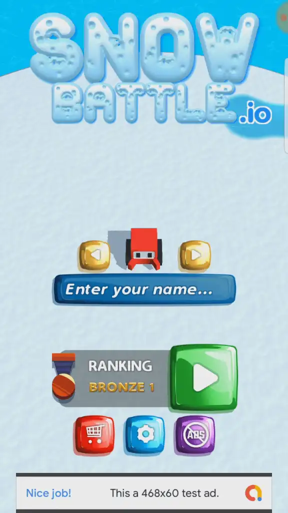 Snowbattle.io – snow ball fights SellUnitySourceCode screenshot 3