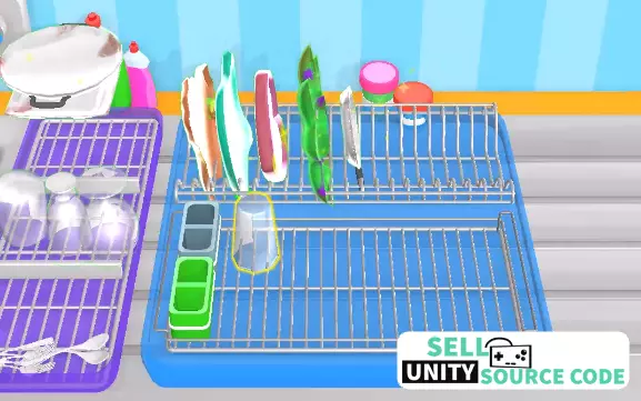 Sort Dishes SellUnitySourceCode
