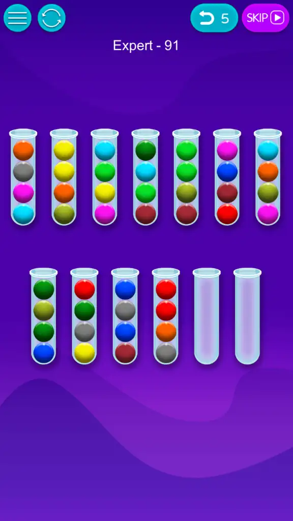 Sort The Bubbles Sort The Bubbles SellUnitySourceCode screenshot 3