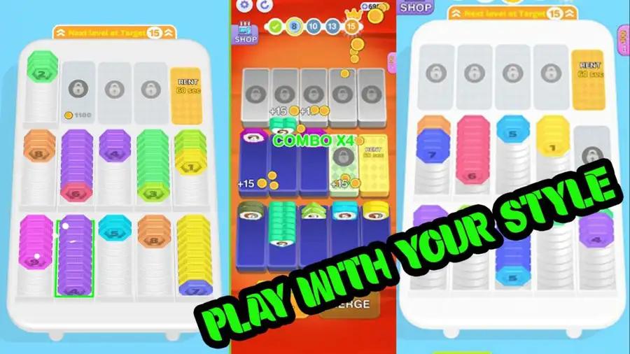 Sort The Coin – Unity Project screenshot 3