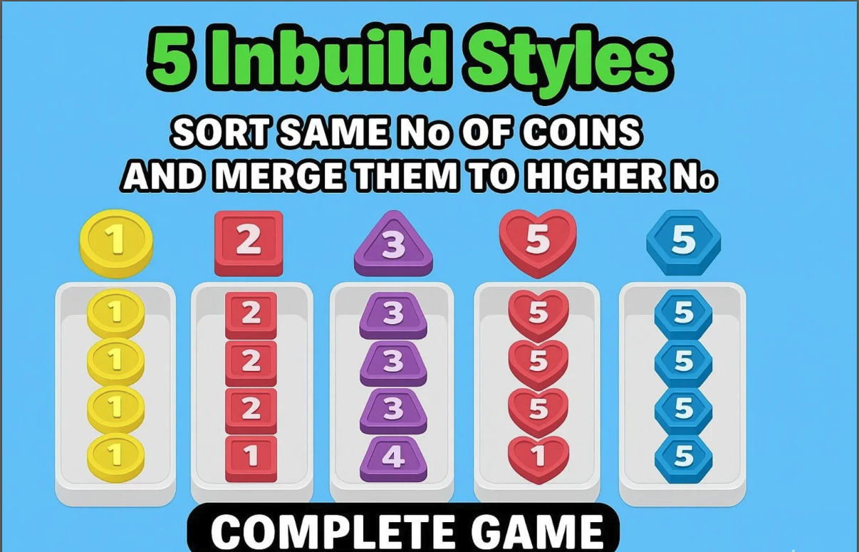 Sort the Coin - Unity Project screenshot 5