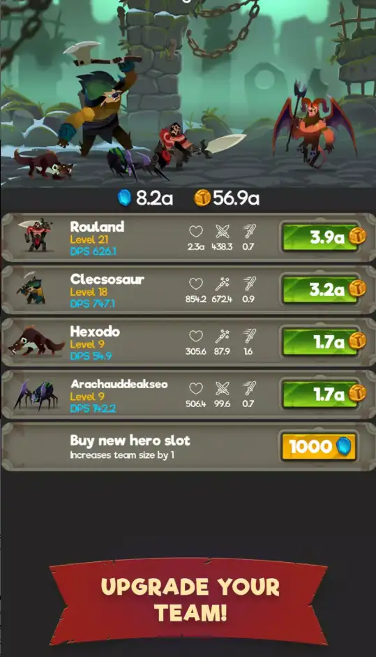 Soulrush | Idle RPG screenshot 5