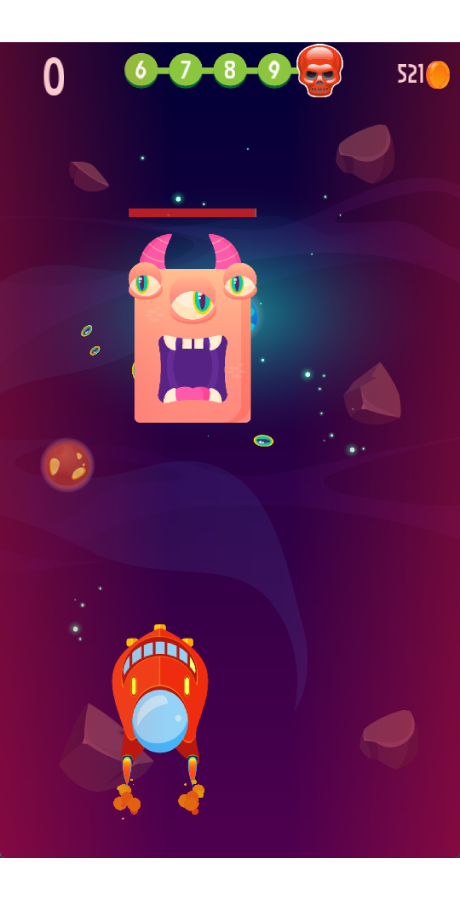 Space Asteroids Shooting Android Game screenshot 4