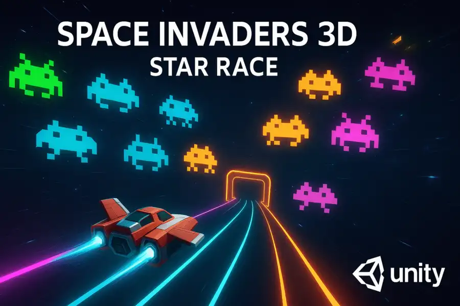 Space Invaders 3D – Star Race source code
