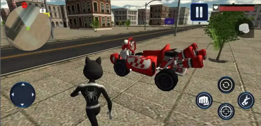 Spider Cartoon Cat screenshot 5