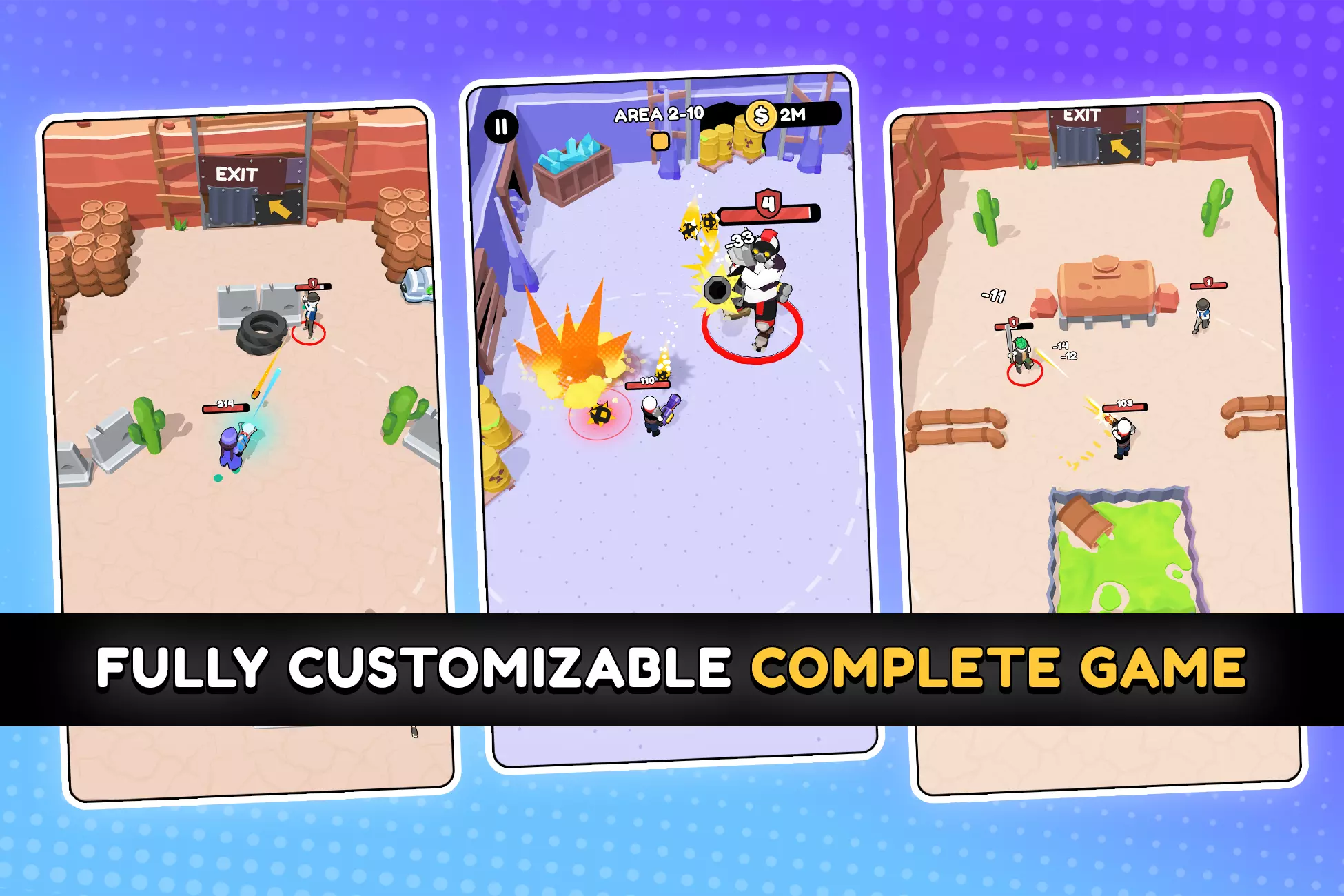 Squad Shooter | Template + Editor SellUnitySourceCode source code